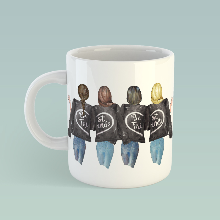 friends is like family 2093a κούπα απλή μαγική για την παρέα σου