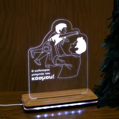 led plexiglass 30